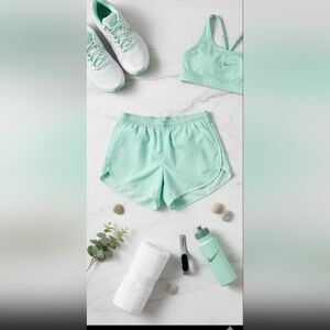 Nike Dri FIT Shorts Mint Green Extra Small